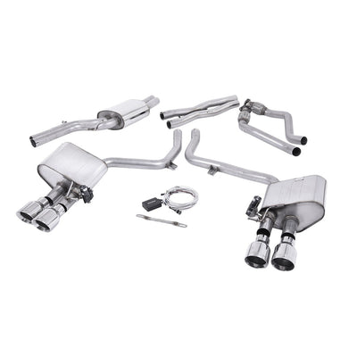 Milltek Cat Back Exhaust Audi S5 3.0 TFSi B8.5 Sportback 12-16-Exhaust System-carbonizeduk