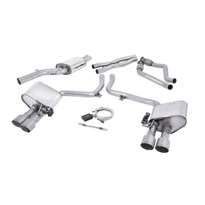 Milltek Cat Back Exhaust Audi S5 3.0 TFSi B8.5 Sportback 12-16-Exhaust System-carbonizeduk