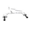 Milltek Cat Back Exhaust Audi A4 3.0 TDi B8 Quattro Saloon and Avant 08-11-Exhaust System-carbonizeduk