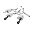 Milltek Cat Back Exhaust Audi A5 Cabriolet 2.0 TFSi 2WD and Quattro (manual only) 09-25-Exhaust System-carbonizeduk