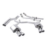 Milltek Cat Back Exhaust Audi S6 4.0 TFSi C7 Quattro 12-18-Exhaust System-carbonizeduk