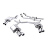 Milltek Cat Back Exhaust Audi S6 4.0 TFSi C7 Quattro 12-18-Exhaust System-carbonizeduk