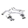Milltek Cat Back Exhaust Audi S6 4.0 TFSi C7 Quattro 12-18-Exhaust System-carbonizeduk