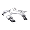 Milltek Cat Back Exhaust Audi S6 4.0 TFSi C7 Quattro 12-18-Exhaust System-carbonizeduk