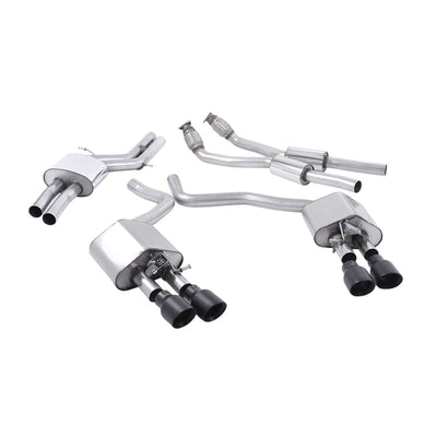 Milltek Cat Back Exhaust Audi S6 4.0 TFSi C7 Quattro 12-18-Exhaust System-carbonizeduk
