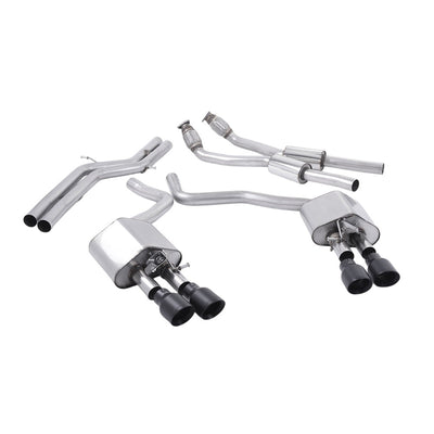 Milltek Cat Back Exhaust Audi S6 4.0 TFSi C7 Quattro 12-18-Exhaust System-carbonizeduk