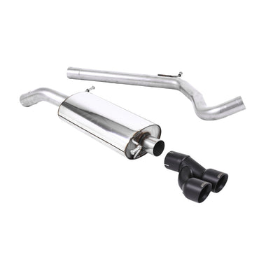 Milltek Cat Back Exhaust Audi A1 1.4 TFSi S-Line 150PS ACT 15-18-Exhaust System-carbonizeduk