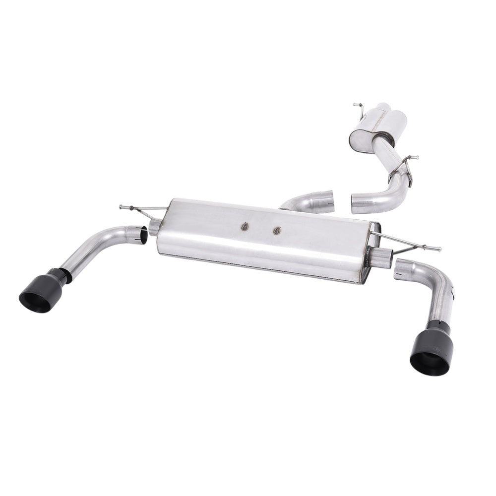 Milltek Cat Back Exhaust Audi A3 2.0 TFSi Quattro Sedan 8V (US-only) 14-20-Exhaust System-carbonizeduk