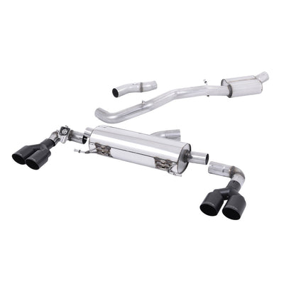 Milltek Cat Back Exhaust Audi S1 2.0 TFSi Quattro 14-18-Exhaust System-carbonizeduk