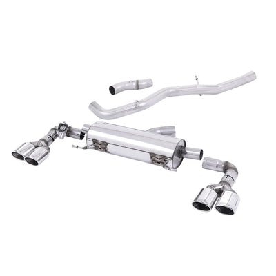 Milltek Cat Back Exhaust Audi S1 2.0 TFSi Quattro 14-18-Exhaust System-carbonizeduk