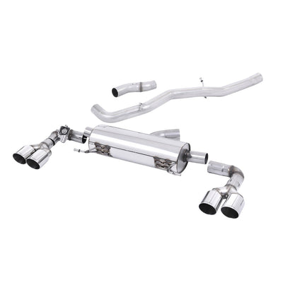 Milltek Cat Back Exhaust Audi S1 2.0 TFSi Quattro 14-18-Exhaust System-carbonizeduk