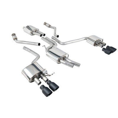 Milltek Cat Back Exhaust Audi SQ5 3.0 TFSi Supercharged 13-16-Exhaust System-carbonizeduk