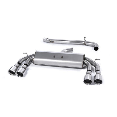 Milltek Audi S3 2.0 TFSI quattro 3-Door 8V/8V.2 (Non-GPF Equipped Models Only) 2013-2018 Cat-back Exhaust-Exhaust System-carbonizeduk