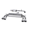 Milltek Cat Back Exhaust Audi S3 2.0 TFSi Quattro Sportback 8V/8V.2 (Non-GPF Equipped Models Only) 13-18-Exhaust System-carbonizeduk