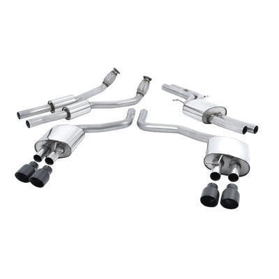 Milltek Cat Back Exhaust Audi S6 4.0 TFSi C7 Quattro 12-18-Exhaust System-carbonizeduk