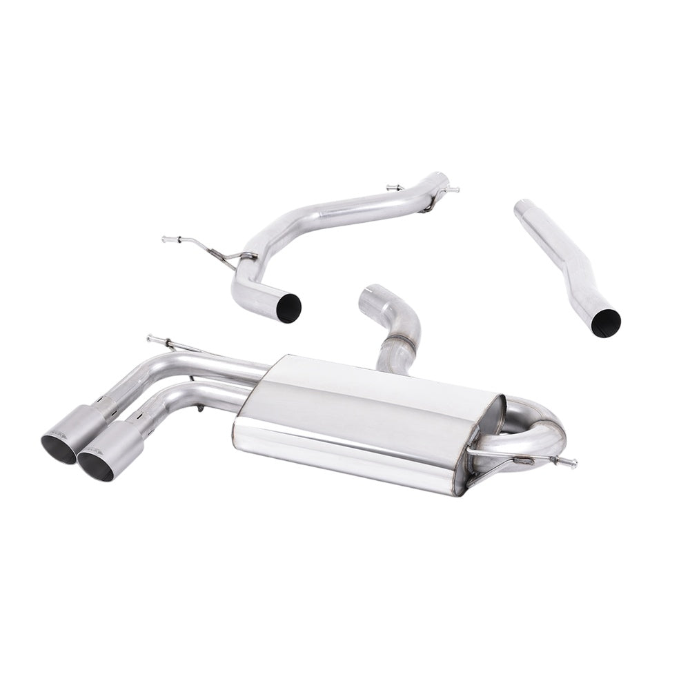 Milltek Particulate Filter-back Exhaust Volkswagen Scirocco GT 2.0 TDI CR 170 09-17-Exhaust System-carbonizeduk