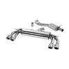 Milltek Cat Back Exhaust Audi TT Mk3 TTS 2.0 TFSi Quattro (OPF/GPF Models) 19-25-Exhaust System-carbonizeduk