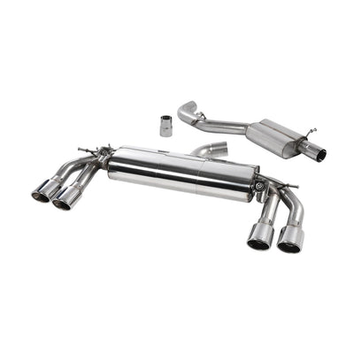 Milltek Cat Back Exhaust Audi TT Mk3 TTS 2.0 TFSi Quattro (OPF/GPF Models) 19-25-Exhaust System-carbonizeduk
