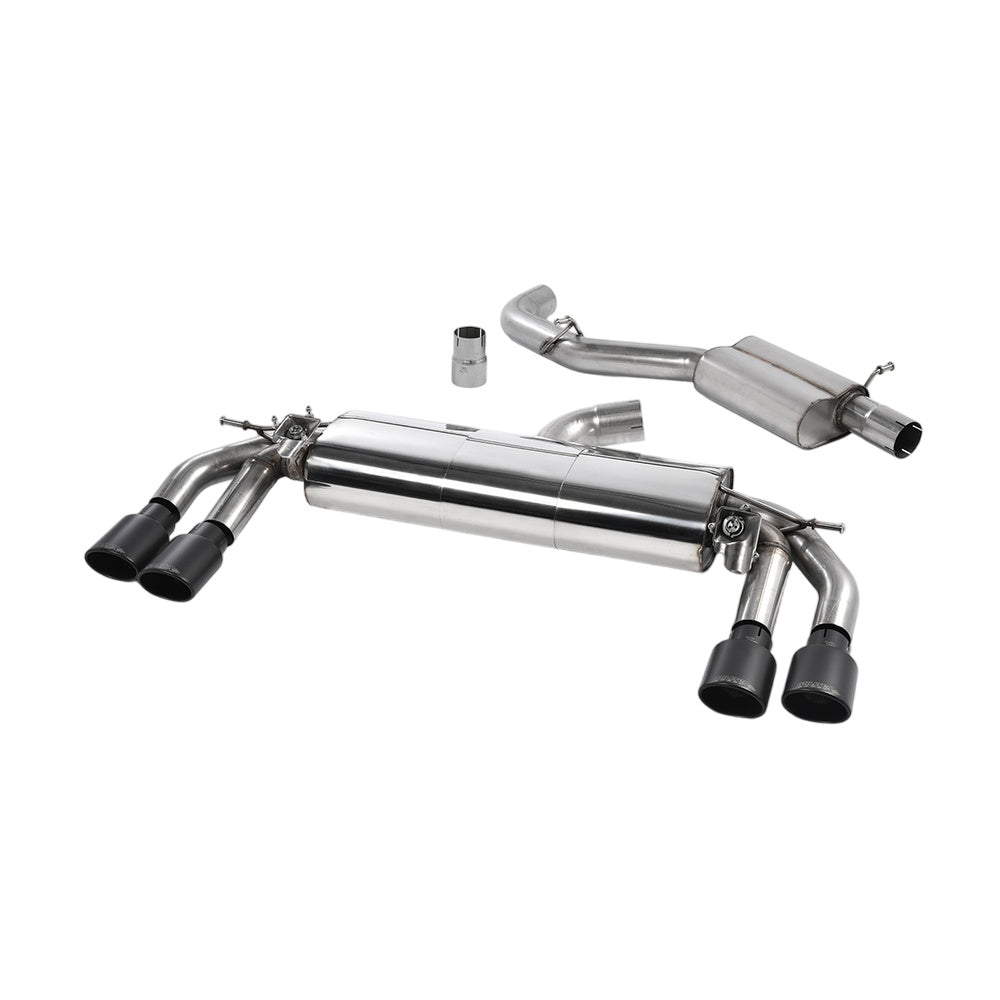 Milltek Cat Back Exhaust Audi TT Mk3 TTS 2.0 TFSi Quattro (Non-OPF/GPF Models) 15-18-Exhaust System-carbonizeduk