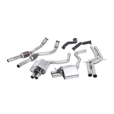 Milltek Full System Exhaust Audi RS6 C7 4.0 TFSi biturbo Quattro inc Performance Edition 13-18-Exhaust System-carbonizeduk