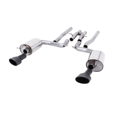 Milltek Cat Back Exhaust Audi RS6 C6 5.0 V10 biturbo Quattro 08-10-Exhaust System-carbonizeduk