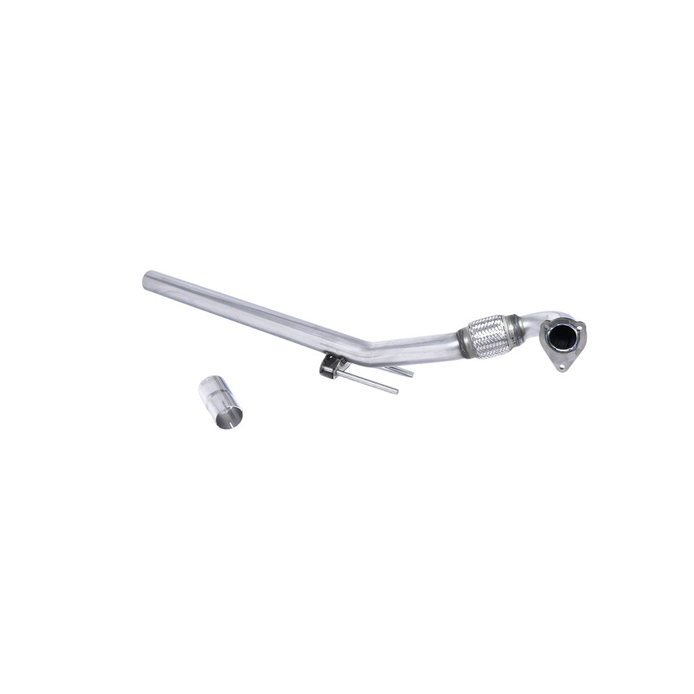 Milltek Large-bore Downpipe Exhaust Seat Leon Cupra 1.9 TDi 90PS / 110PS / 150PS 00-05-Manifolds, Decats & Sports Cats-carbonizeduk