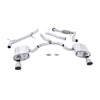 Milltek Cat Back Exhaust Audi A4 2.0 TFSi B9 Quattro Saloon and Avant (Non OPF/GPF Models inc Mild Hybrid and Without Brace Bars) 16-25-Exhaust System-carbonizeduk