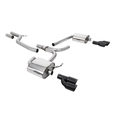 Milltek Cat Back Exhaust Audi A4 3.0 TDi B8 Quattro Saloon and Avant 08-11-Exhaust System-carbonizeduk