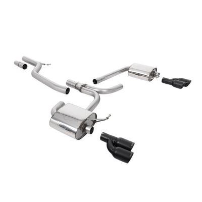 Milltek Cat Back Exhaust Audi A5 Coupe 2.0 TDi 07-25-Exhaust System-carbonizeduk