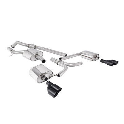 Milltek Cat Back Exhaust Audi A5 Coupe S-Line 2.0 TFSi 2WD and Quattro S-Tronic 08-25-Exhaust System-carbonizeduk
