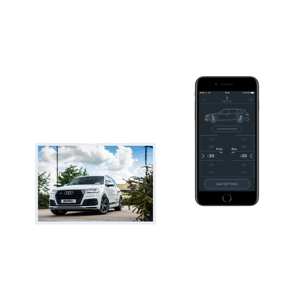 Milltek Active Suspension Control Audi Q7 3.0TDI (218 and 272PS) 4M 16-25-Active Suspension Control-carbonizeduk