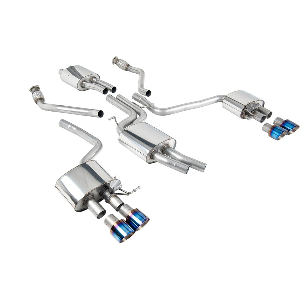 Milltek Cat Back Exhaust Audi SQ5 3.0 TFSi Supercharged 13-16-Exhaust System-carbonizeduk