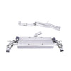 Milltek Cat Back Exhaust Audi TT Mk3 TTRS 2.5TFSi Quattro (Non-OPF/GPF Models) 16-25-Exhaust System-carbonizeduk