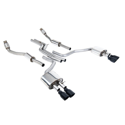 Milltek Cat Back Exhaust Audi S6 4.0 TFSi C7 Quattro 12-18-Exhaust System-carbonizeduk