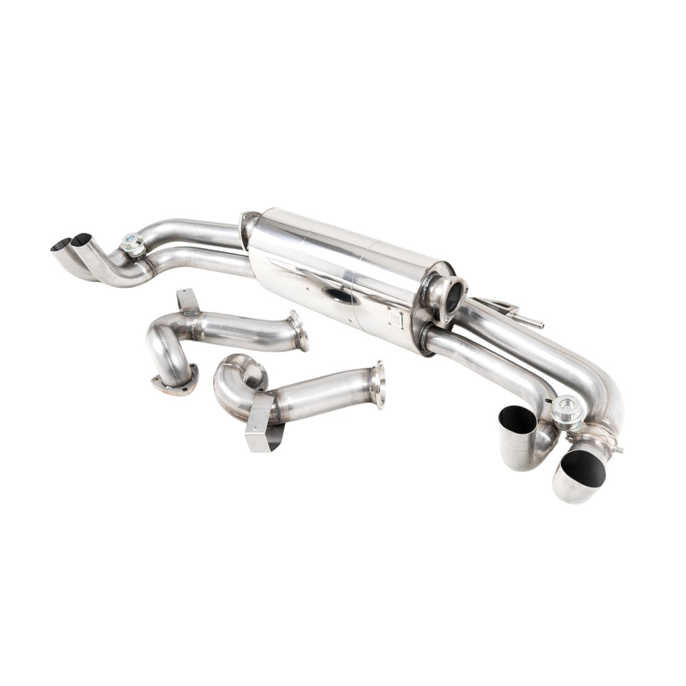 Milltek Cat Back Exhaust Audi R8 V10 5.2 Plus Coupe and Spyder 16-19-Exhaust System-carbonizeduk
