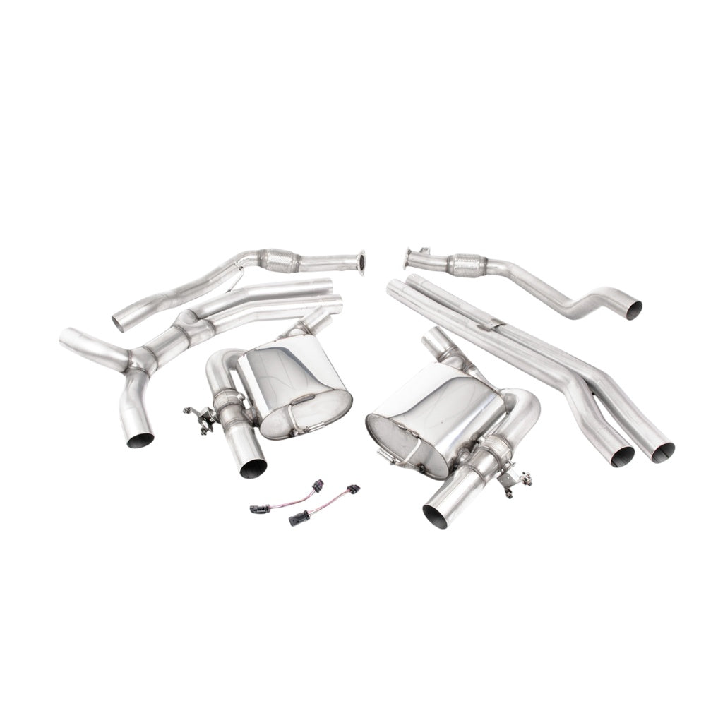 Milltek Cat Back Exhaust Audi RS5 B9 2.9 V6 Turbo Sportback (Non-OPF/GPF Models) 18-19-Exhaust System-carbonizeduk