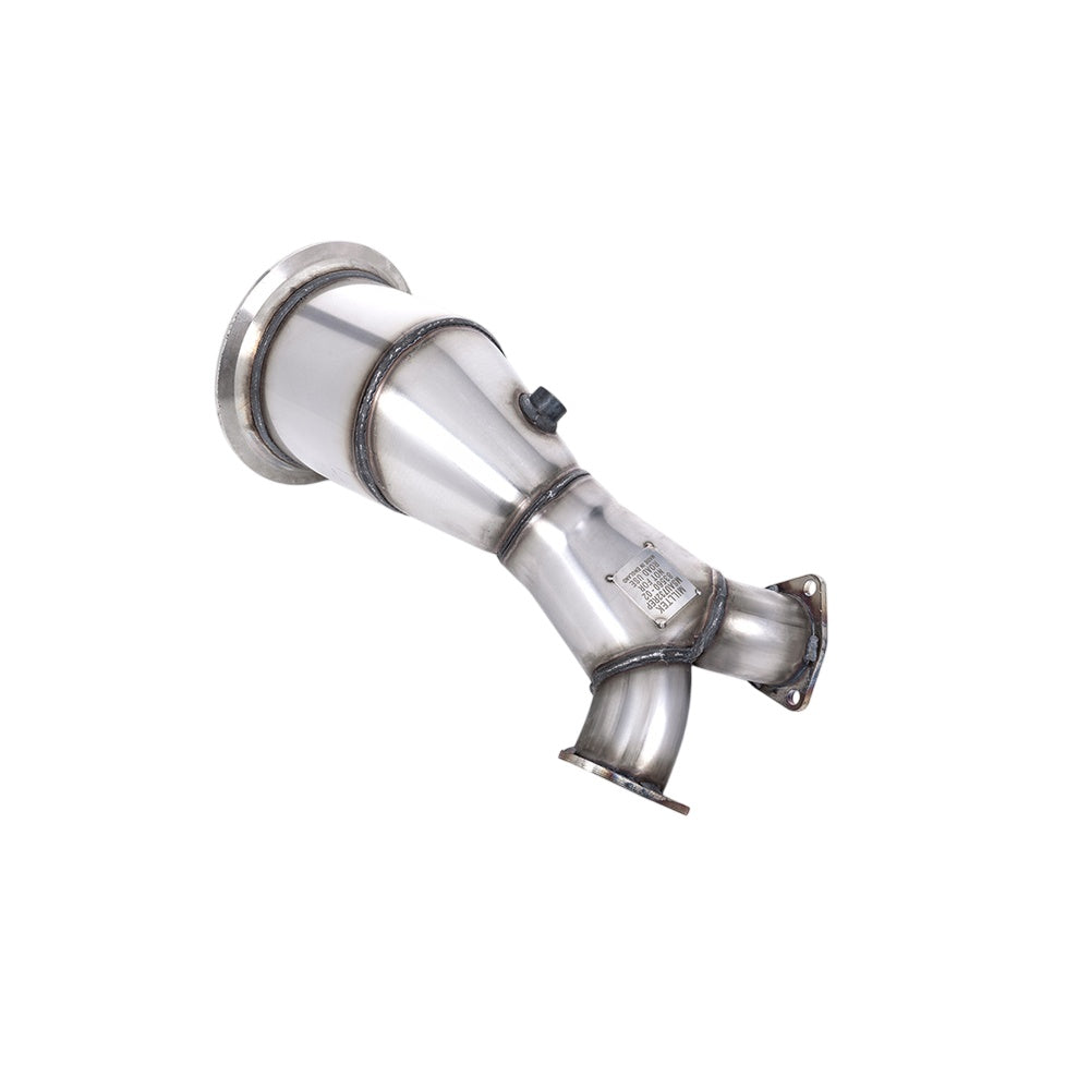Milltek Large-bore Downpipe and De-cat Exhaust Audi SQ5 3.0TFSi V6 Turbo 17-25-Manifolds, Decats & Sports Cats-carbonizeduk