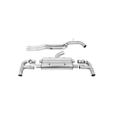 Milltek Cat Back Exhaust Audi RS3 Sportback 400PS (8V MQB Facelift Only) Non-OPF/GPF Models 17-18-Exhaust System-carbonizeduk