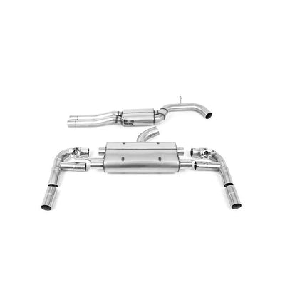 Milltek Audi RS3 Saloon / Sedan 400PS (8V MQB) - OPF/GPF Models 2019-2023 Cat-back Exhaust-Exhaust System-carbonizeduk