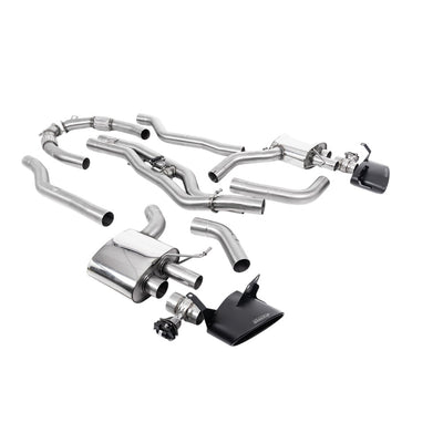 Milltek Cat Back Exhaust Audi RS7 C8 4.0 V8 Bi-Turbo (Non OPF/GPF US/ROW Models) 19-25-Exhaust System-carbonizeduk