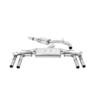 Milltek Particulate Filter-back Exhaust Audi S3 2.0 TFSi Quattro Saloon / Sedan 310PS 8Y (OPF/GPF Models Only) 20-25-Exhaust System-carbonizeduk