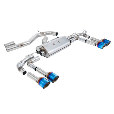 Milltek Cat Back Exhaust Audi S3 2.0 TFSi Quattro Saloon / Sedan 310PS 8Y (North American / Non-OPF Models Only) 22-25-Exhaust System-carbonizeduk
