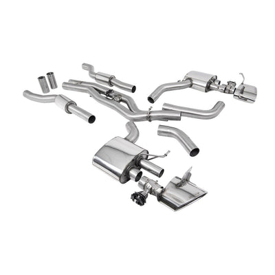 Milltek Cat Back Exhaust Audi RS7 C8 4.0 V8 Bi-Turbo (Non OPF/GPF US/ROW Models) 19-25-Exhaust System-carbonizeduk