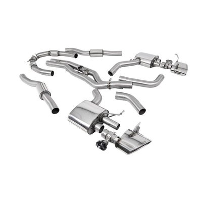Milltek Cat Back Exhaust Audi RS7 C8 4.0 V8 Bi-Turbo (Non OPF/GPF US/ROW Models) 19-25-Exhaust System-carbonizeduk