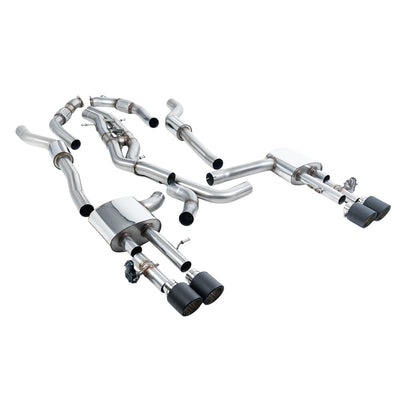 Milltek Particulate Filter-back Exhaust Audi S8 D5 4.0 TFSi V8 Saloon / Sedan (OPF/GPF UK/Euro Models) 20-25-Exhaust System-carbonizeduk