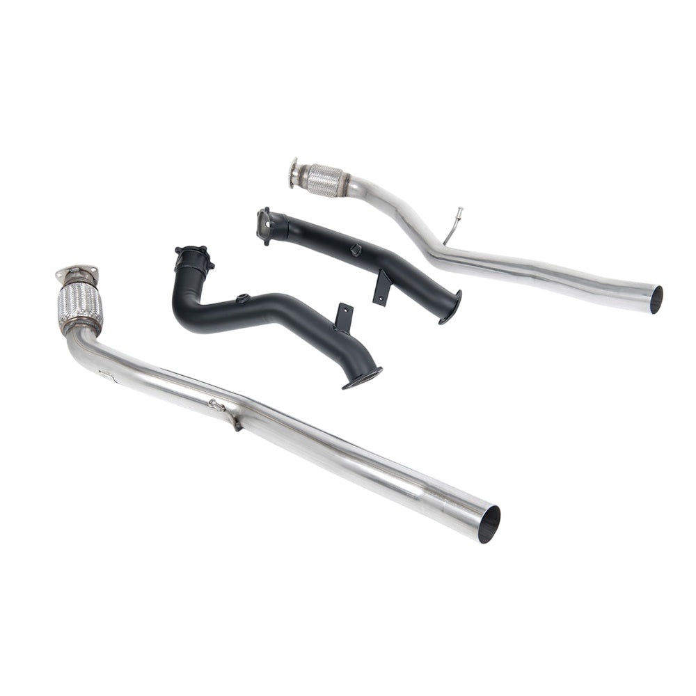 Milltek Cat Replacement Pipes Exhaust Audi S8 D4 4.0 TFSi Quattro Tiptronic 13-18-Manifolds, Decats & Sports Cats-carbonizeduk