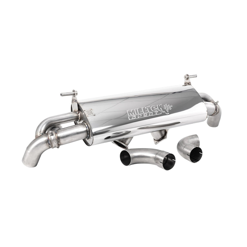 Milltek Particulate Filter-back Exhaust Audi R8 V10 5.2 Gen 2 (OPF/GPF Equipped Models Only) 20-25-Exhaust System-carbonizeduk