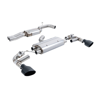 Milltek Cat Back Exhaust Audi TT Mk3 TTRS 2.5TFSi Quattro (Non-OPF/GPF Models) 16-25-Exhaust System-carbonizeduk