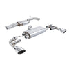 Milltek Cat Back Exhaust Audi TT Mk3 TTRS 2.5TFSi Quattro (Non-OPF/GPF Models) 16-25-Exhaust System-carbonizeduk