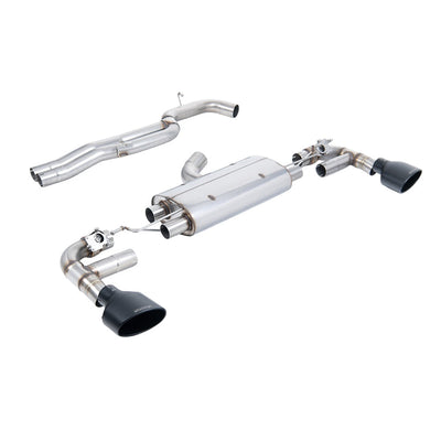 Milltek Cat Back Exhaust Audi TT Mk3 TTRS 2.5TFSi Quattro (Non-OPF/GPF Models) 16-25-Exhaust System-carbonizeduk